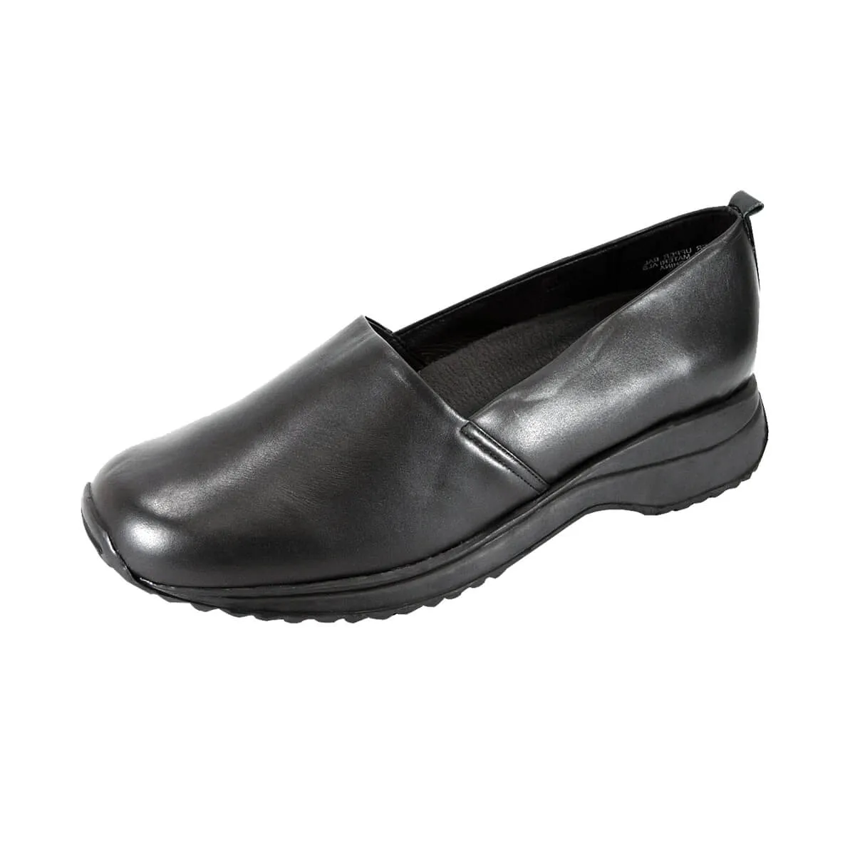 24 HOUR COMFORT April Women's Wide Width Leather Loafers