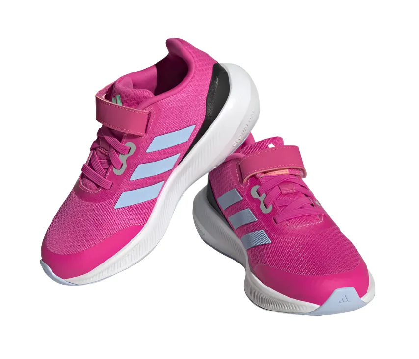 Adidas Girls Trainer Runfalcon 3.0 EL K Pink Lucid Fuchsia/Blue Dawn/Core Black