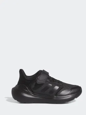 ADIDAS KIDS TENSAUR RUN 3.0 ELASTIC - BLACK/BLACK