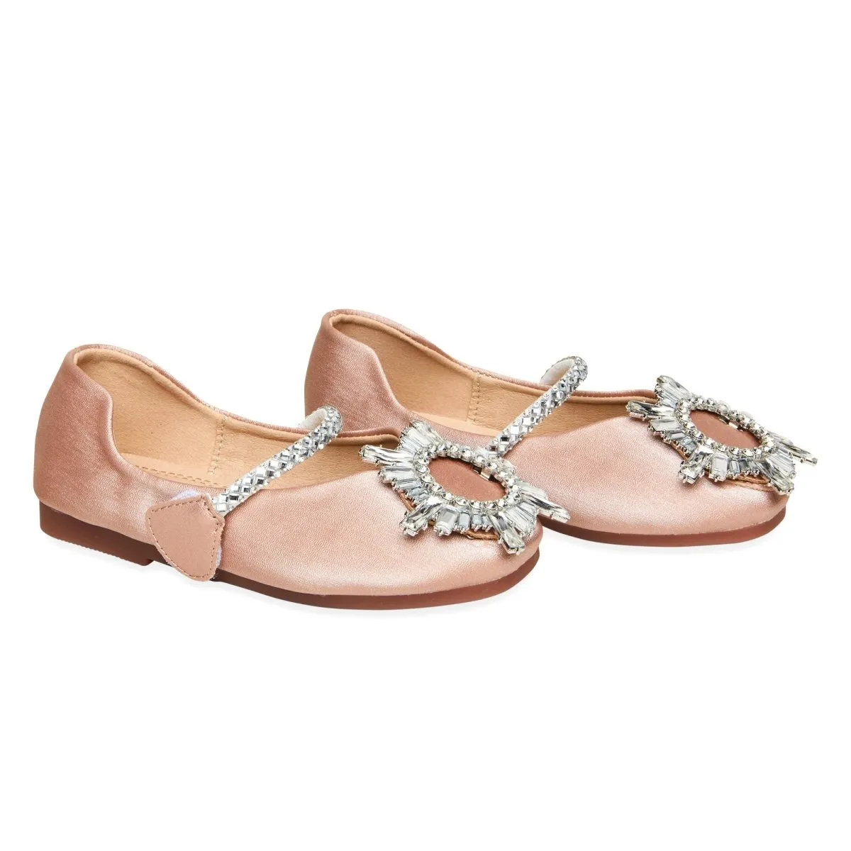 ALAIA ROUND CRYSTAL SHOES