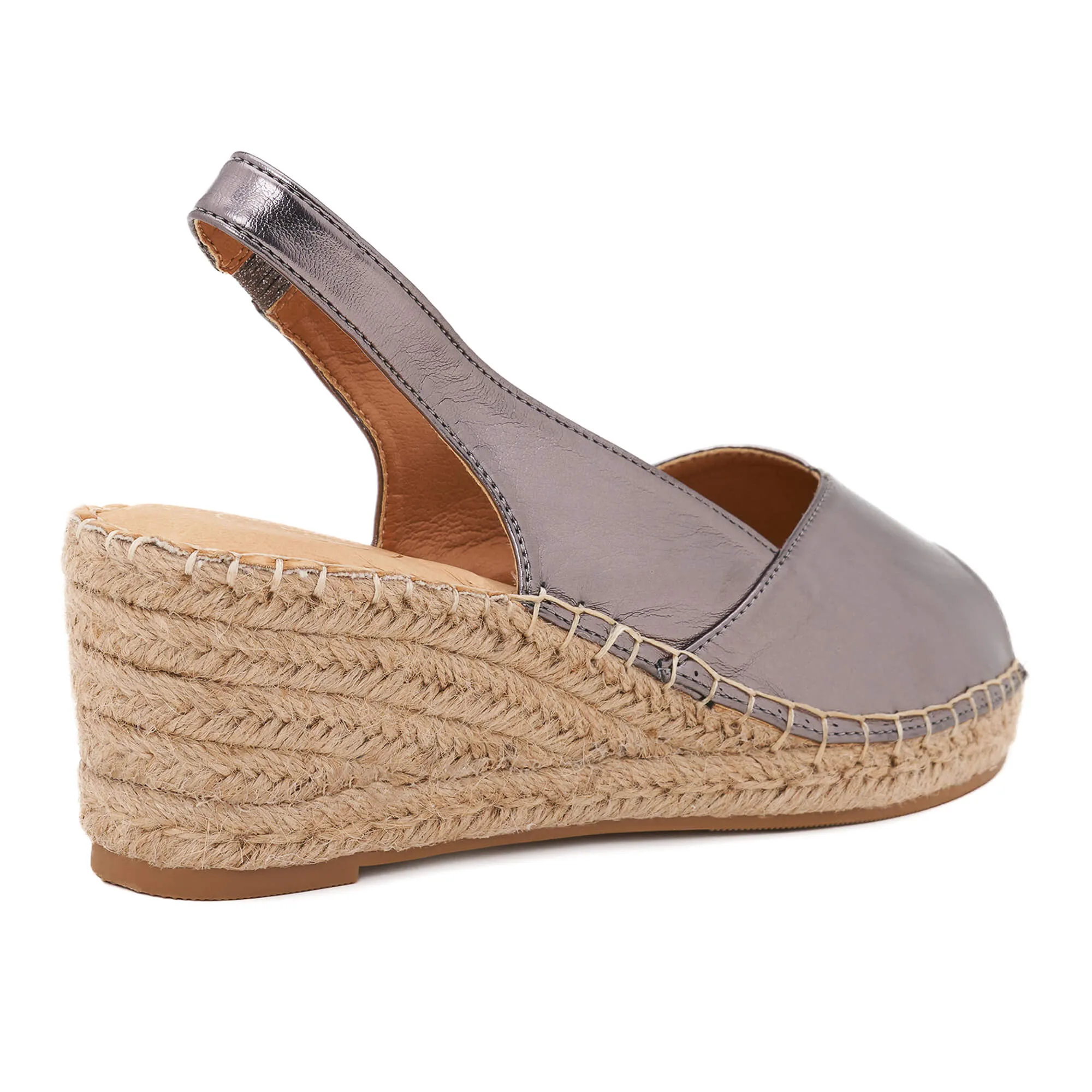 Barry Silver Espadrille