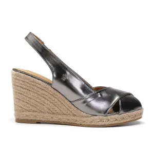 Bella Silver Espadrille