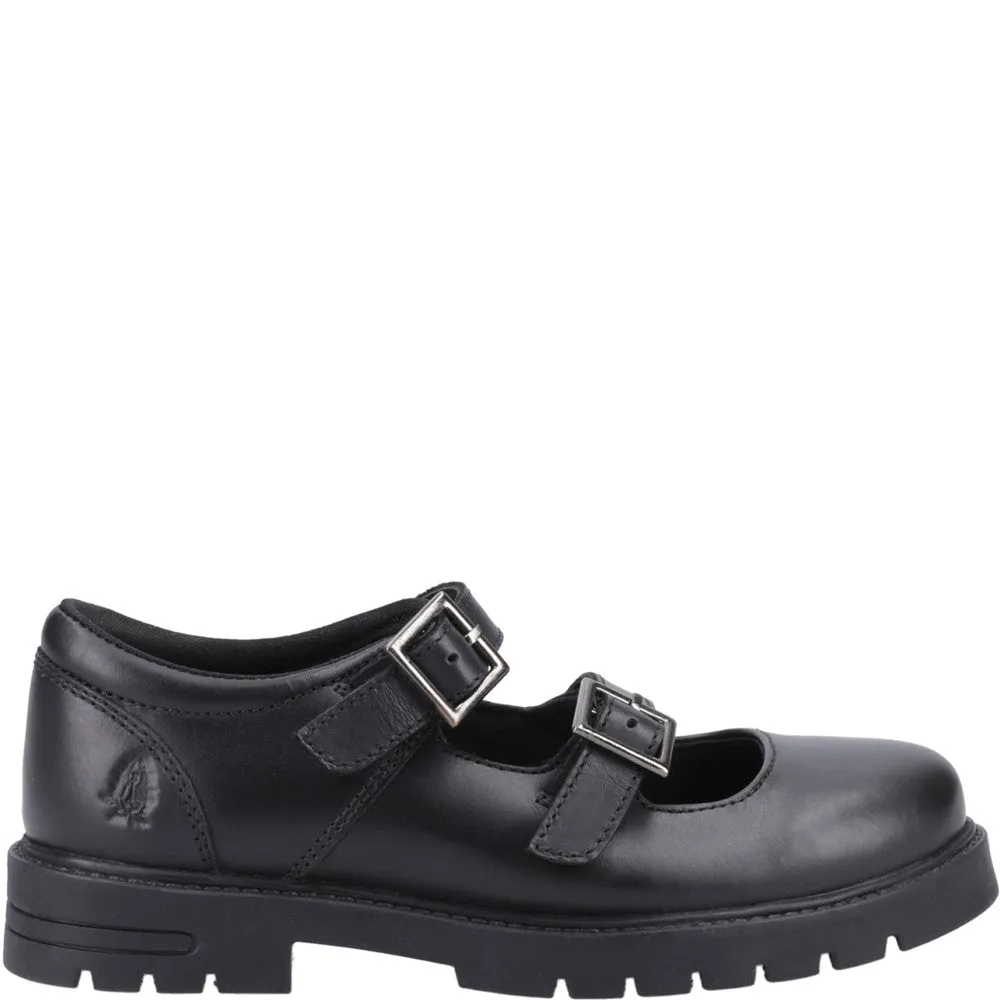 Black Ella Junior School Shoes