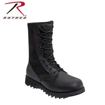 Black Ripple Sole Jungle Boots