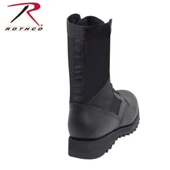 Black Ripple Sole Jungle Boots