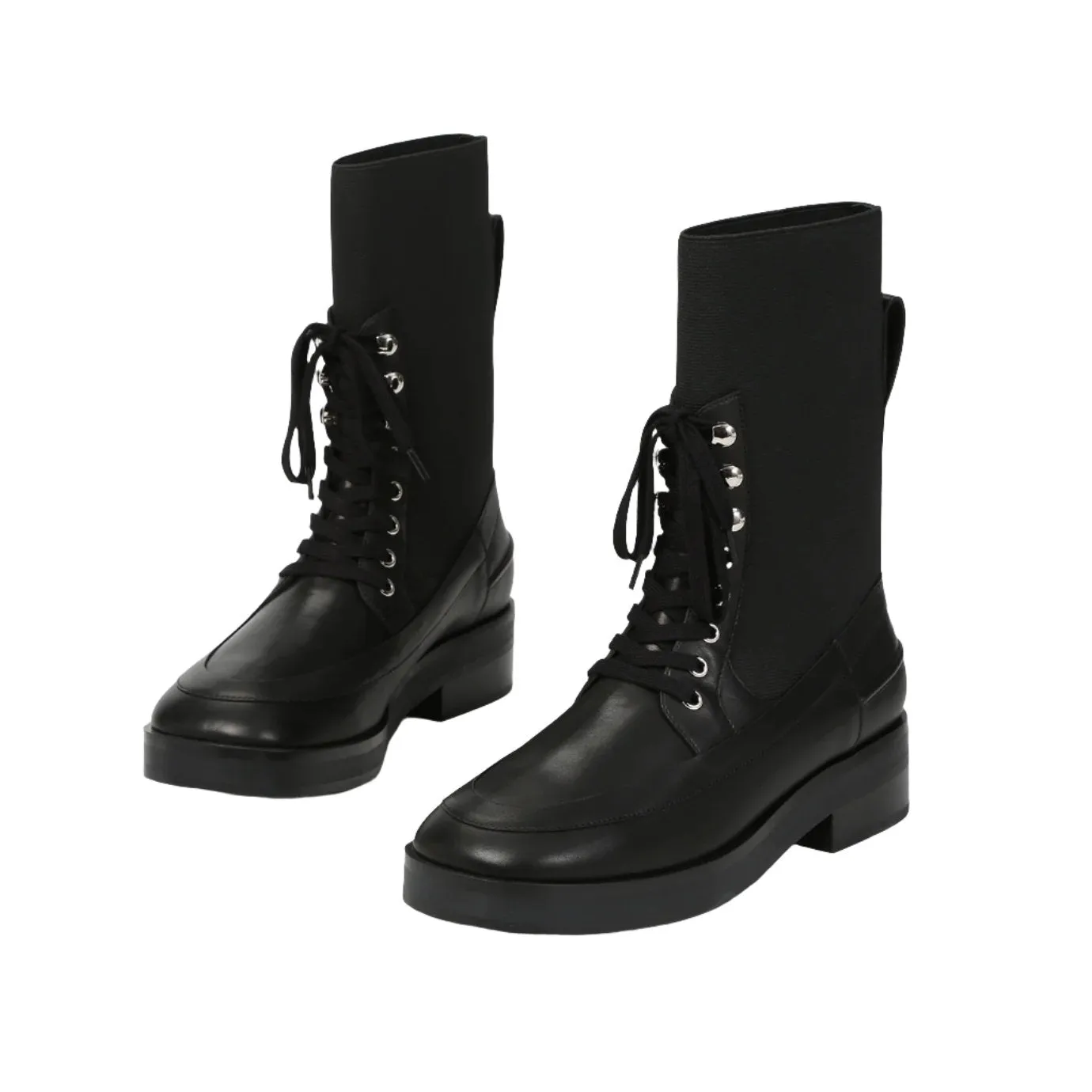 Bottines à Nouer - Noir