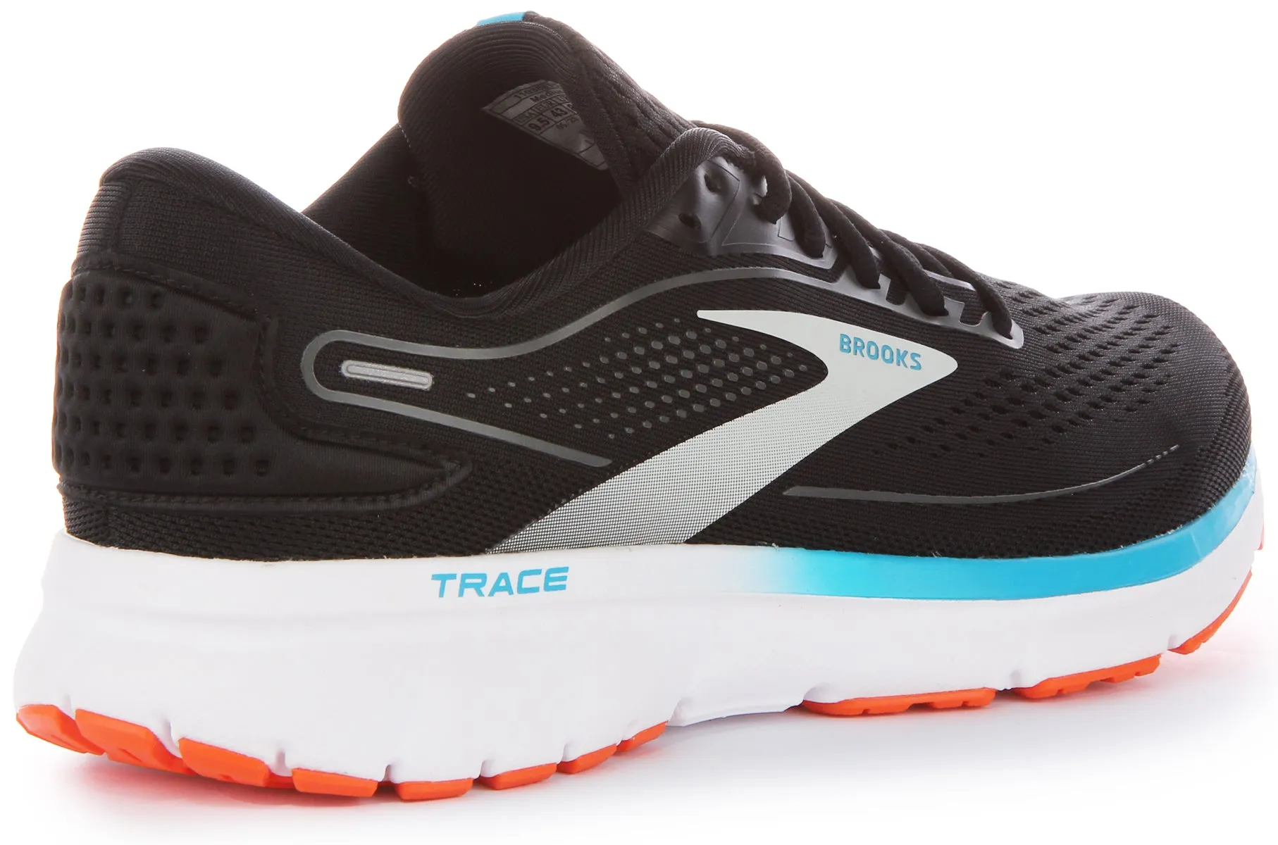 Brooks Trace 2 In Black Blue For Men