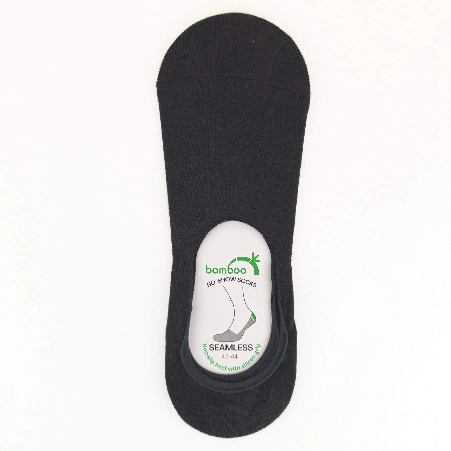 Charcoal Bamboo No-Show Socks