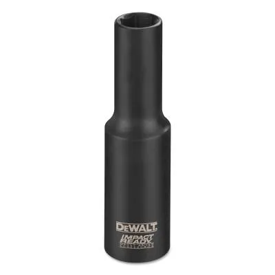 DeWalt® Impact Ready Deep Sockets, 1 1/4 in, 1/2 in Drive, DW22972