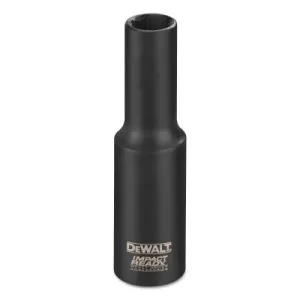 DeWalt® Impact Ready Deep Sockets, 1 1/4 in, 1/2 in Drive, DW22972