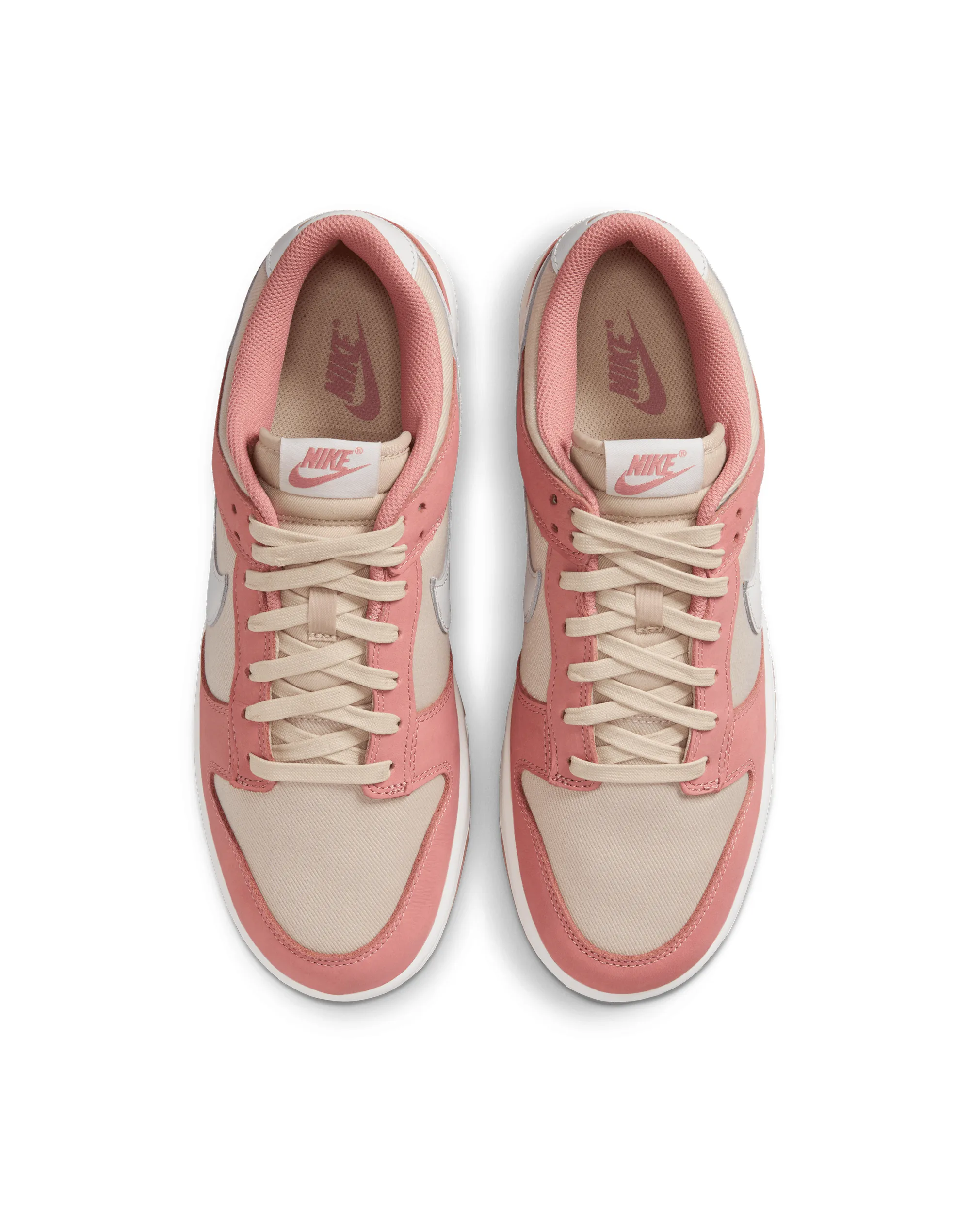 Dunk Low Retro Premium - Red Stardust / White / Sanddrift