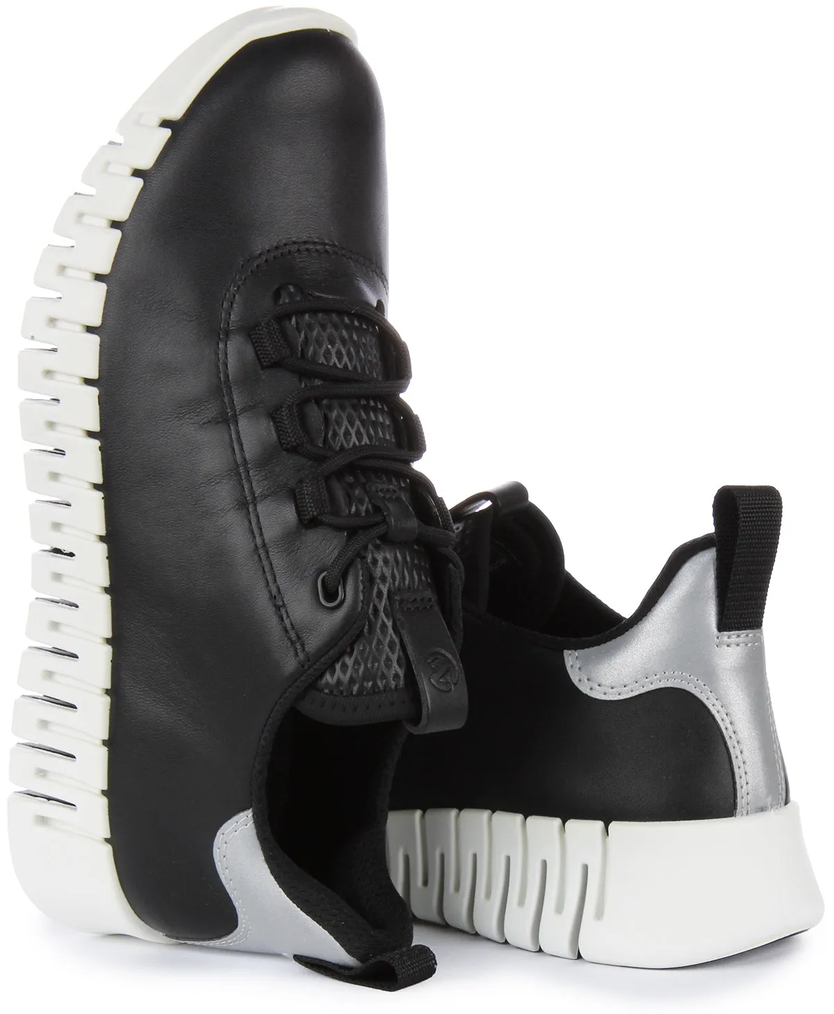 Ecco Gruuv W In Black White For Women