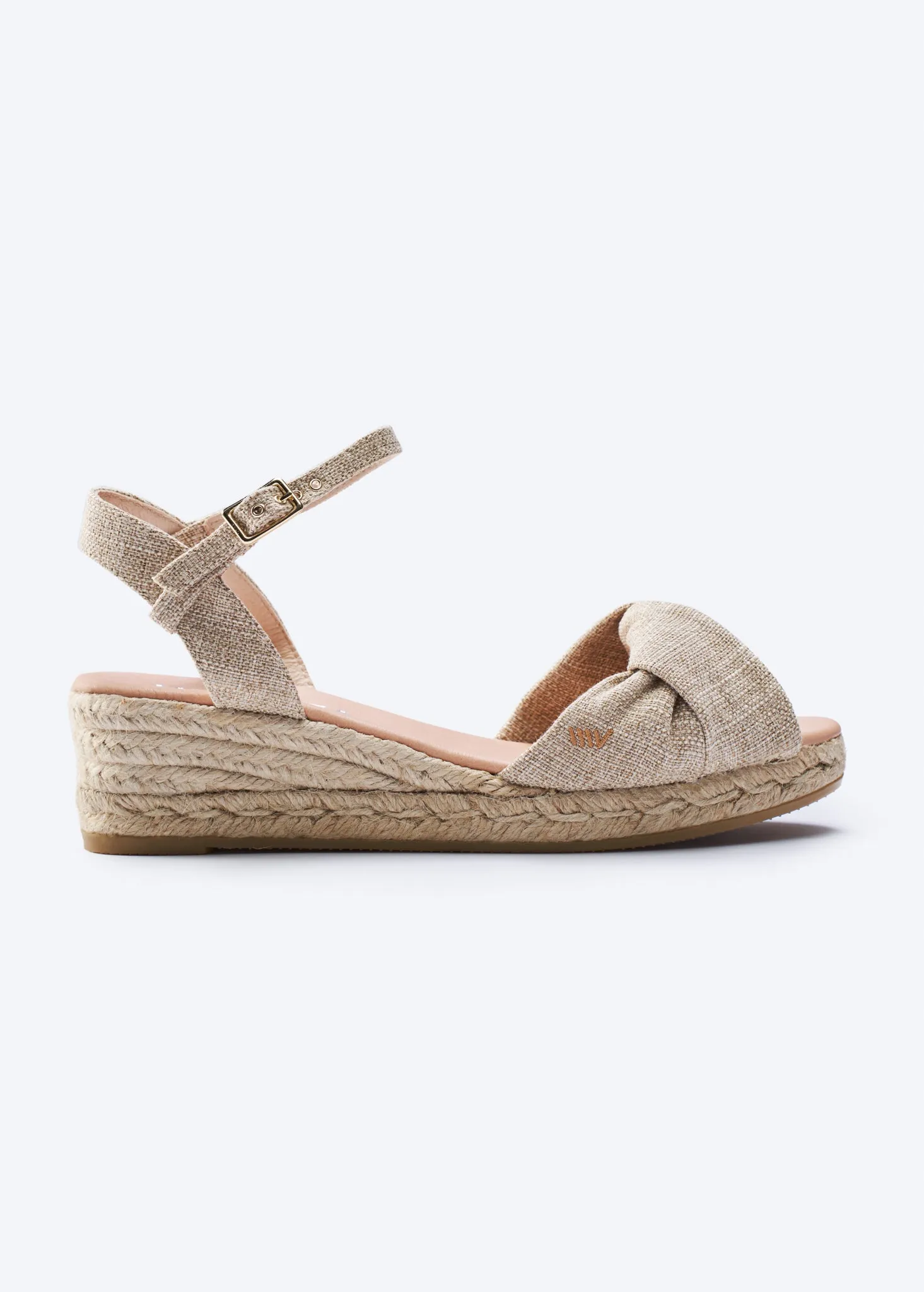 Farella Limited Edition Canvas Espadrille Sandal Wedges