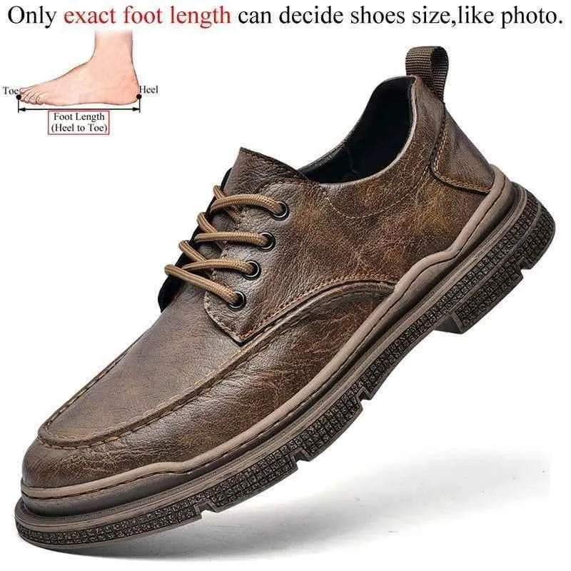 FC156 Hard-Wearing PU Leather Men's Casual Shoes