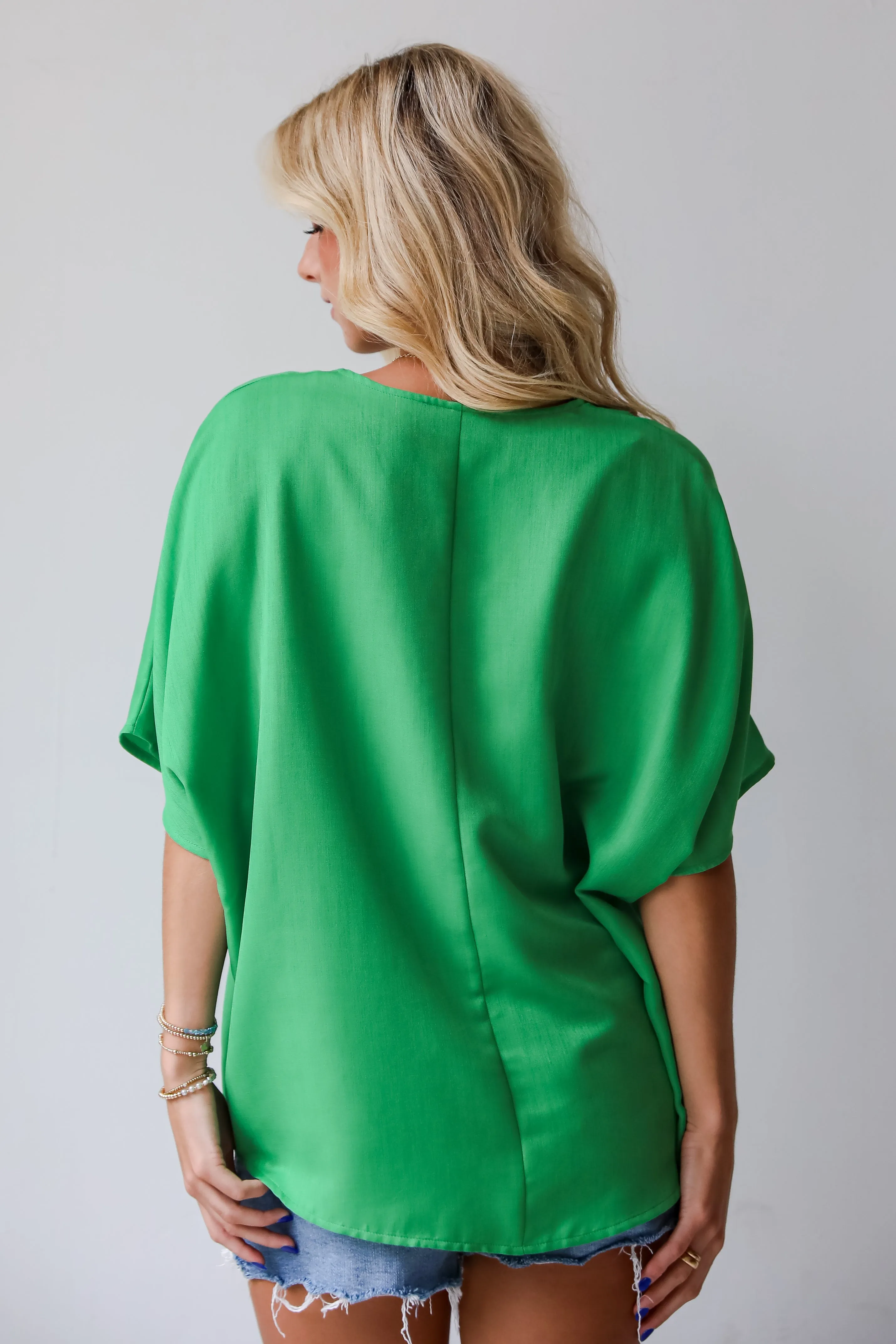 FINAL SALE - Inspiring Cuteness Oversized Blouse