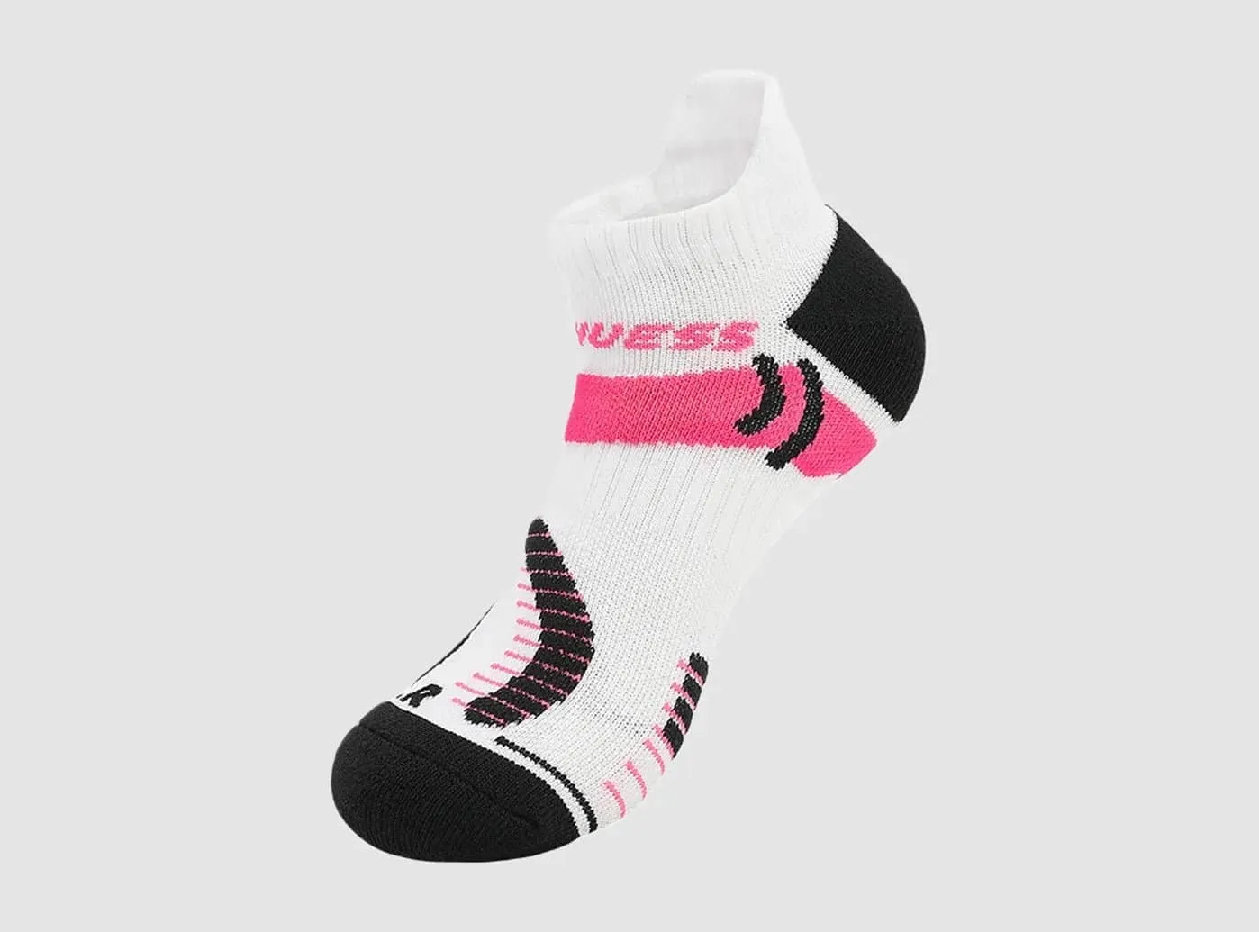 FitVille Women's PowerStride Ankle Socks V2 3-Pair Bundle