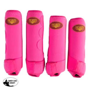 Fort Worth Sports Boots 4 Pack - Pink