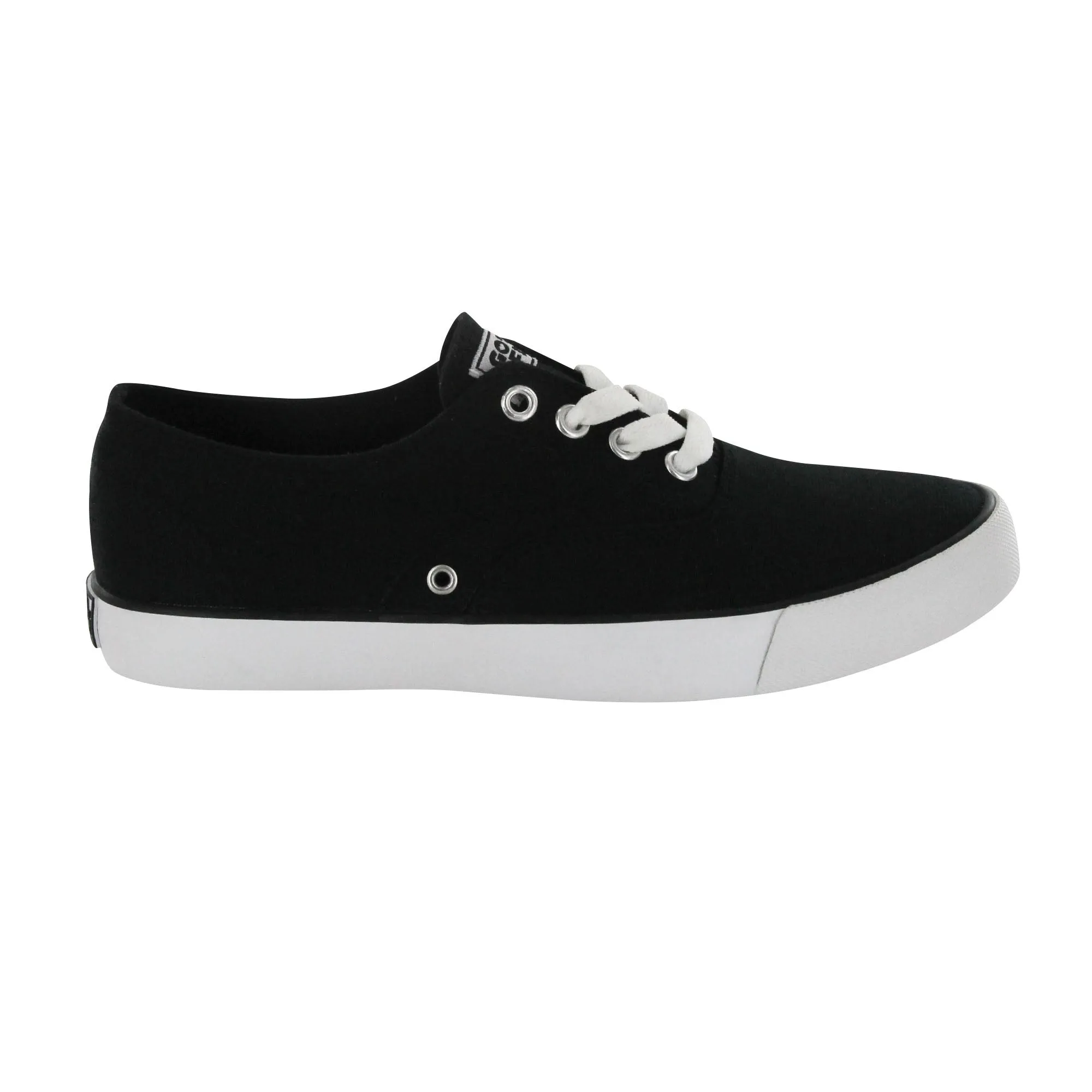 Gotta Flurt Women's Rippy Black Low Top Casual Sneaker