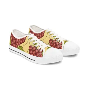 Grapes Women's Low Top Sneakers