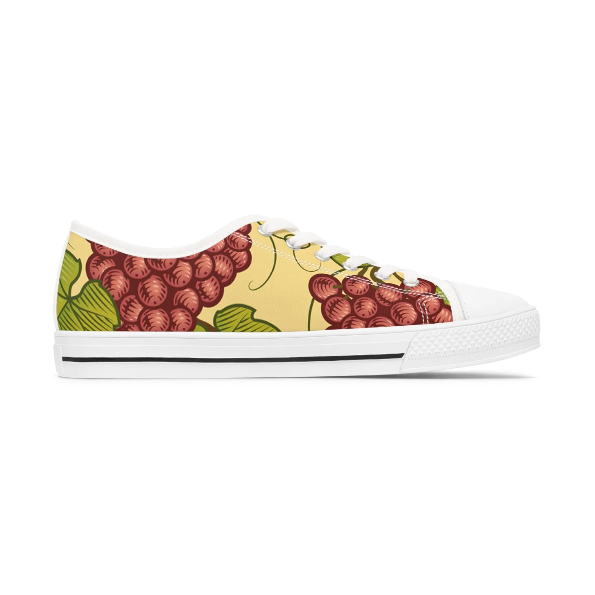 Grapes Women's Low Top Sneakers