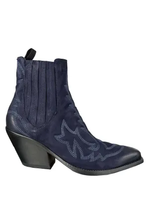 Jo Ghost Johanna Western Ankle Boot 4918 | Navy | Clearance Final Sale