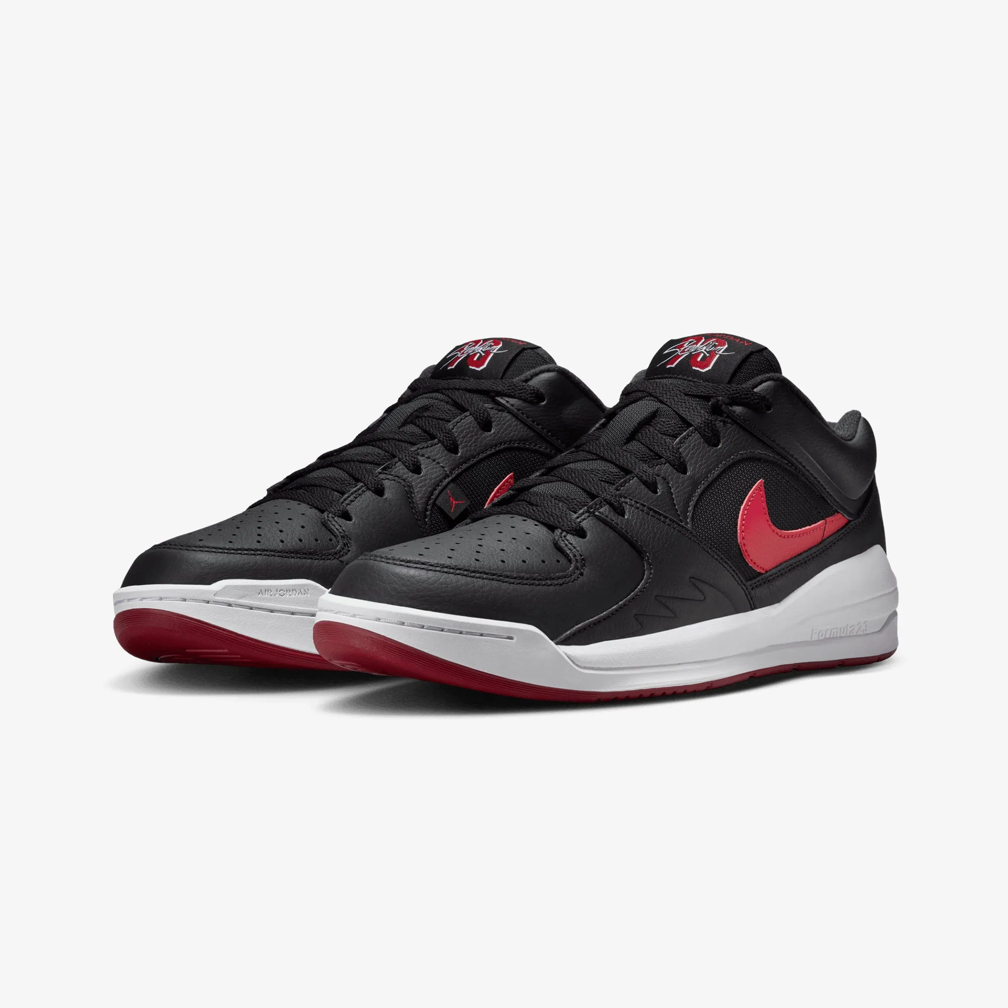 JORDAN | STADIUM 90 { BLACK/GYM RED-WHITE