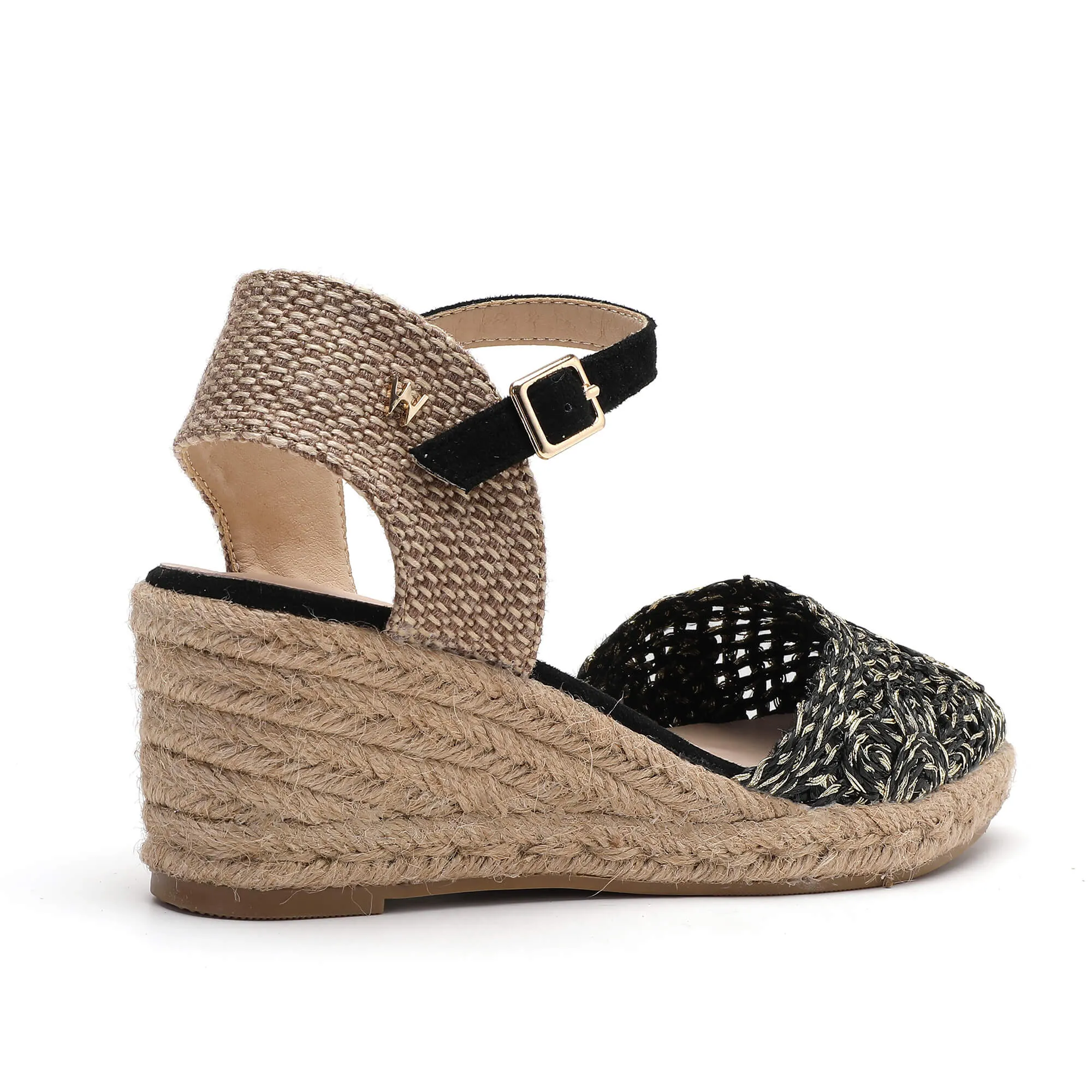 Kelly Black Espadrille