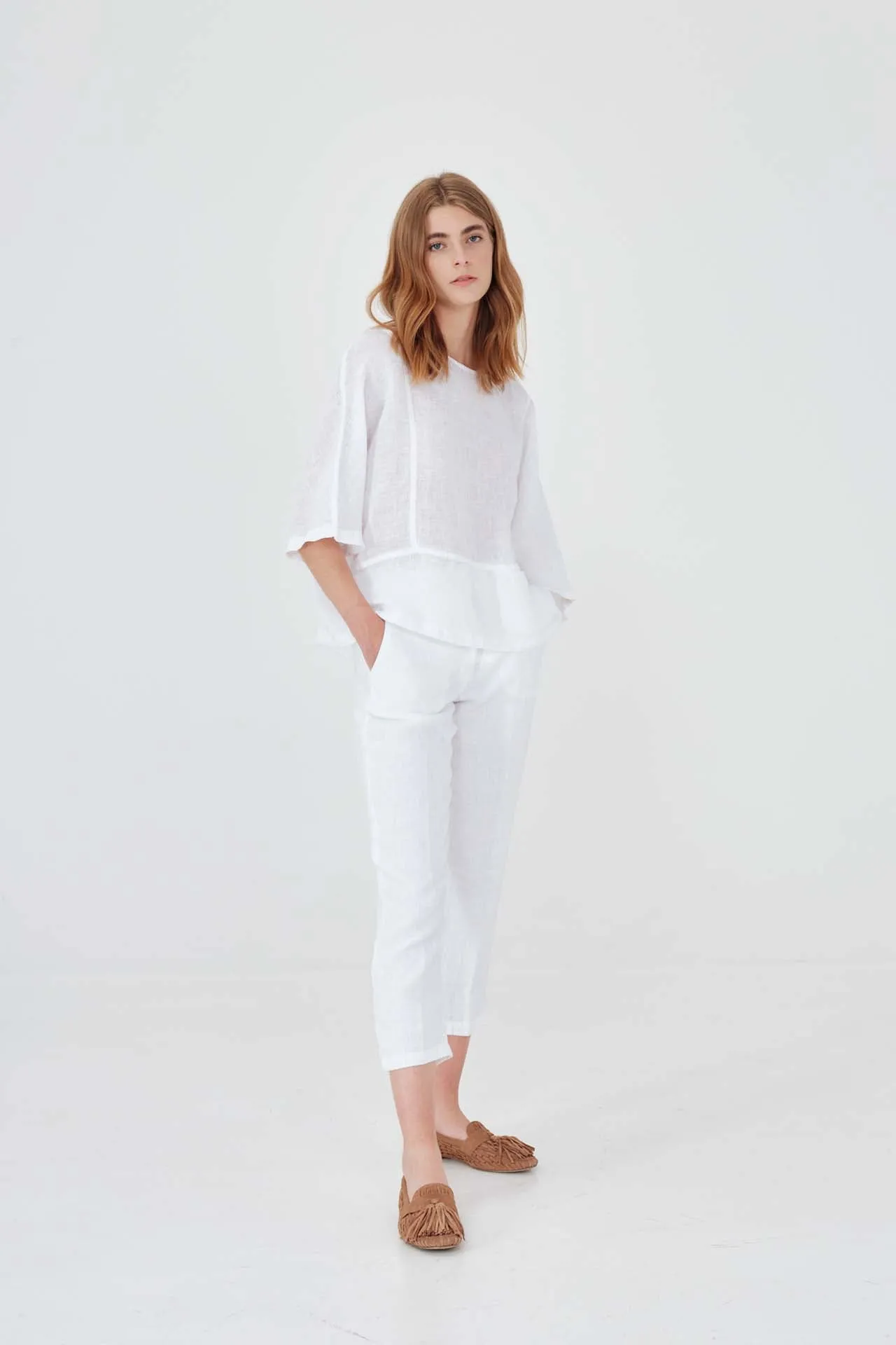 Linen Gauze Blouse