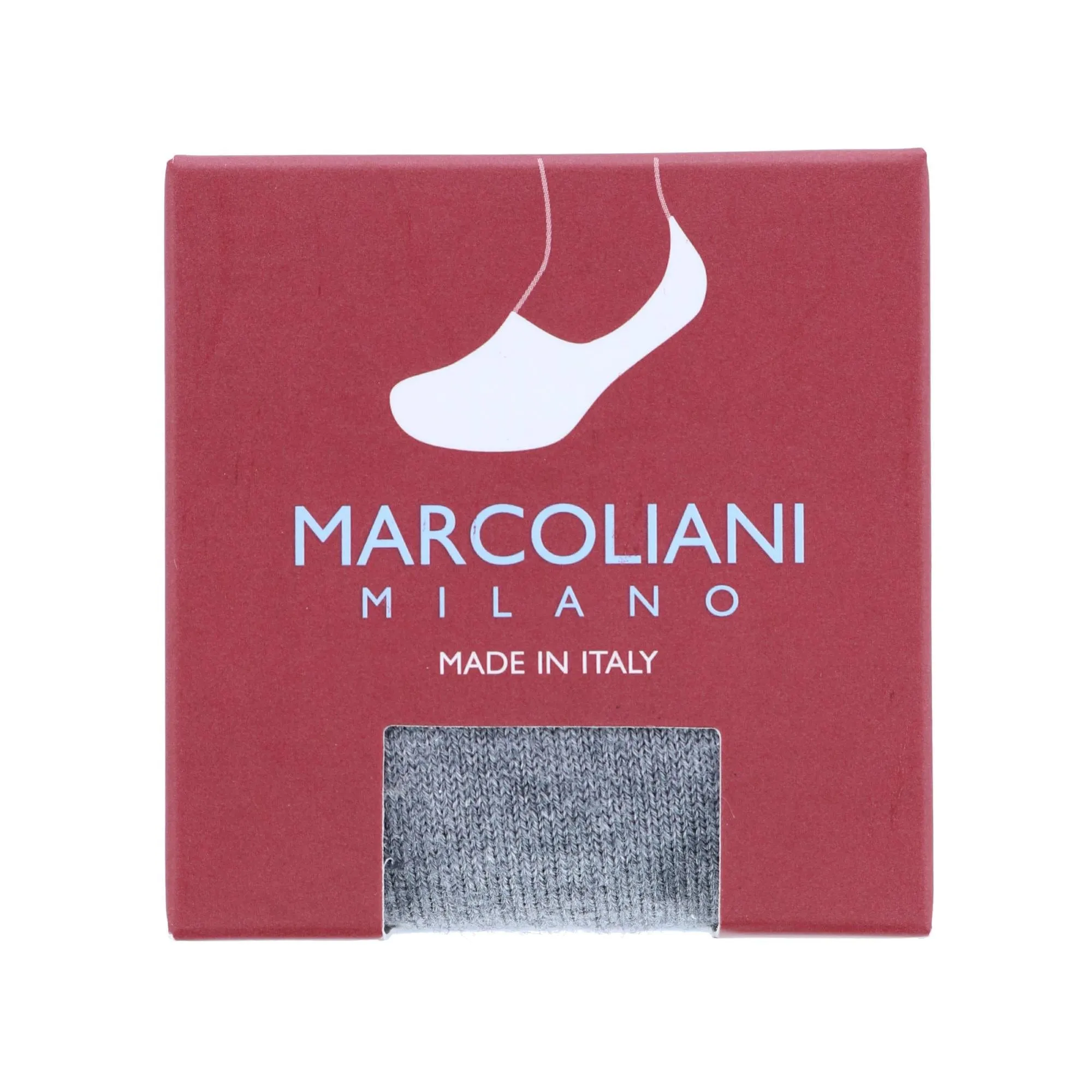 Marcoliani Women's Pima Cotton Solid Invisible Touch Sock Liners