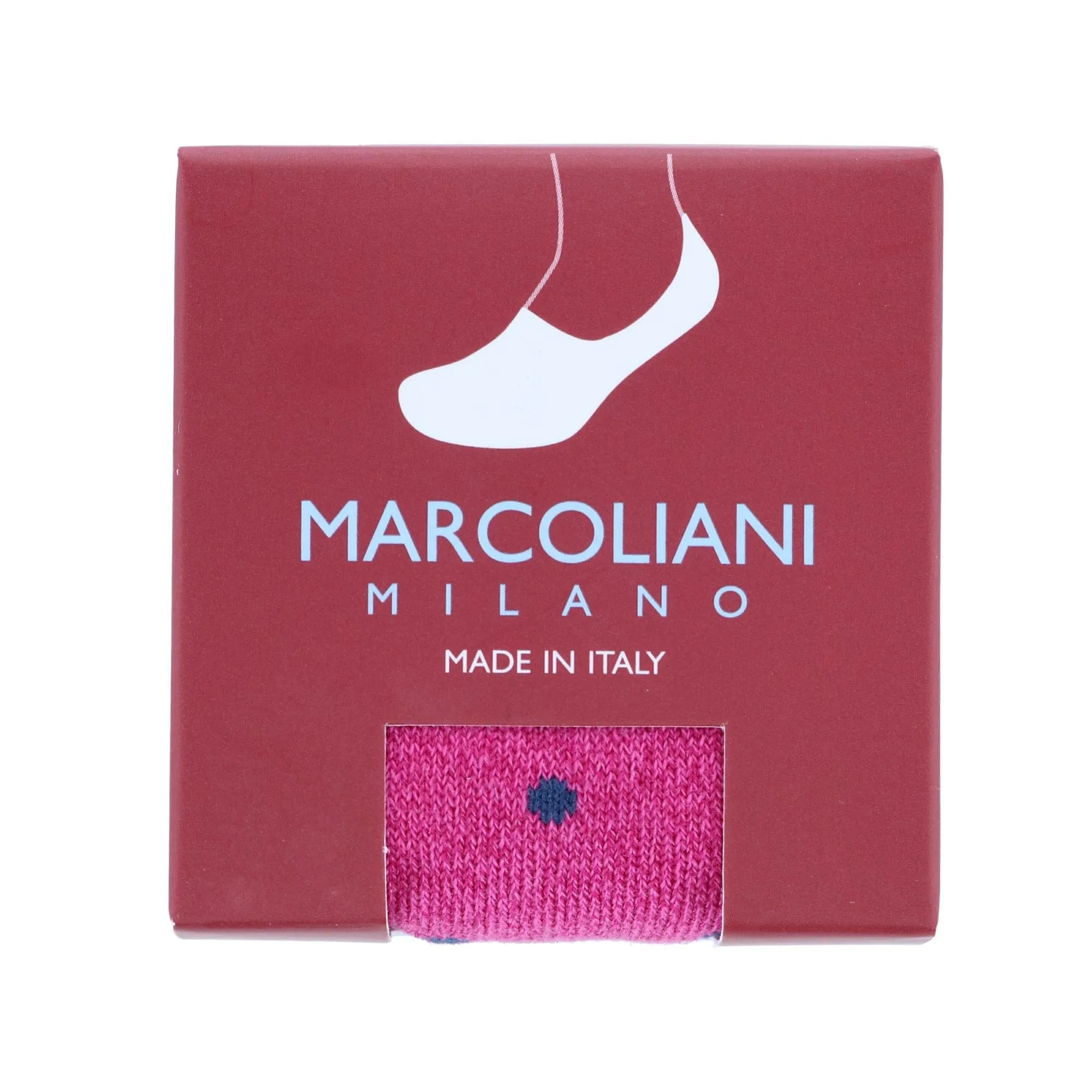 Marcoliani Women's Polka Dot Invisible Touch Liner Sock