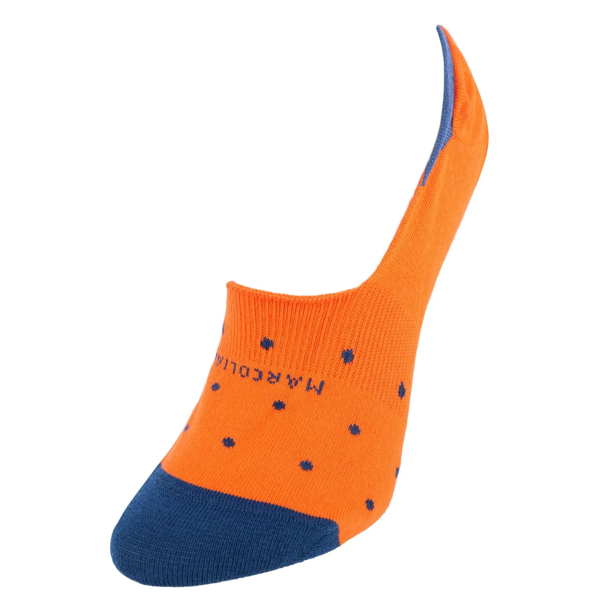 Marcoliani Women's Polka Dot Invisible Touch Liner Sock