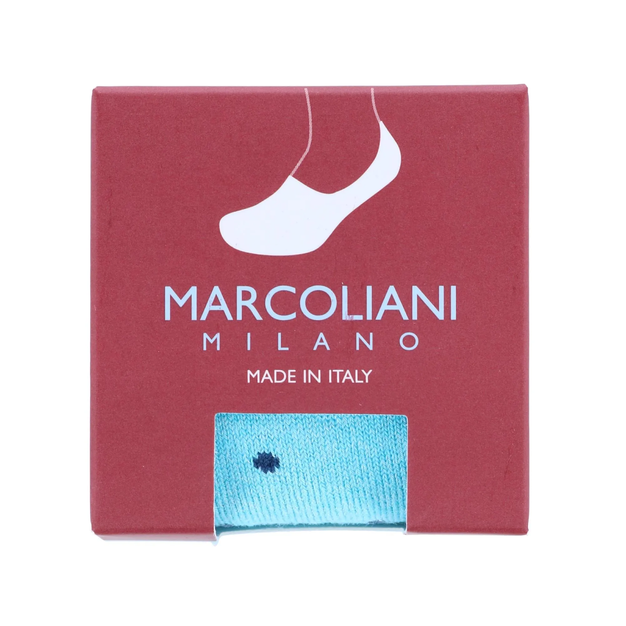 Marcoliani Women's Polka Dot Invisible Touch Liner Sock