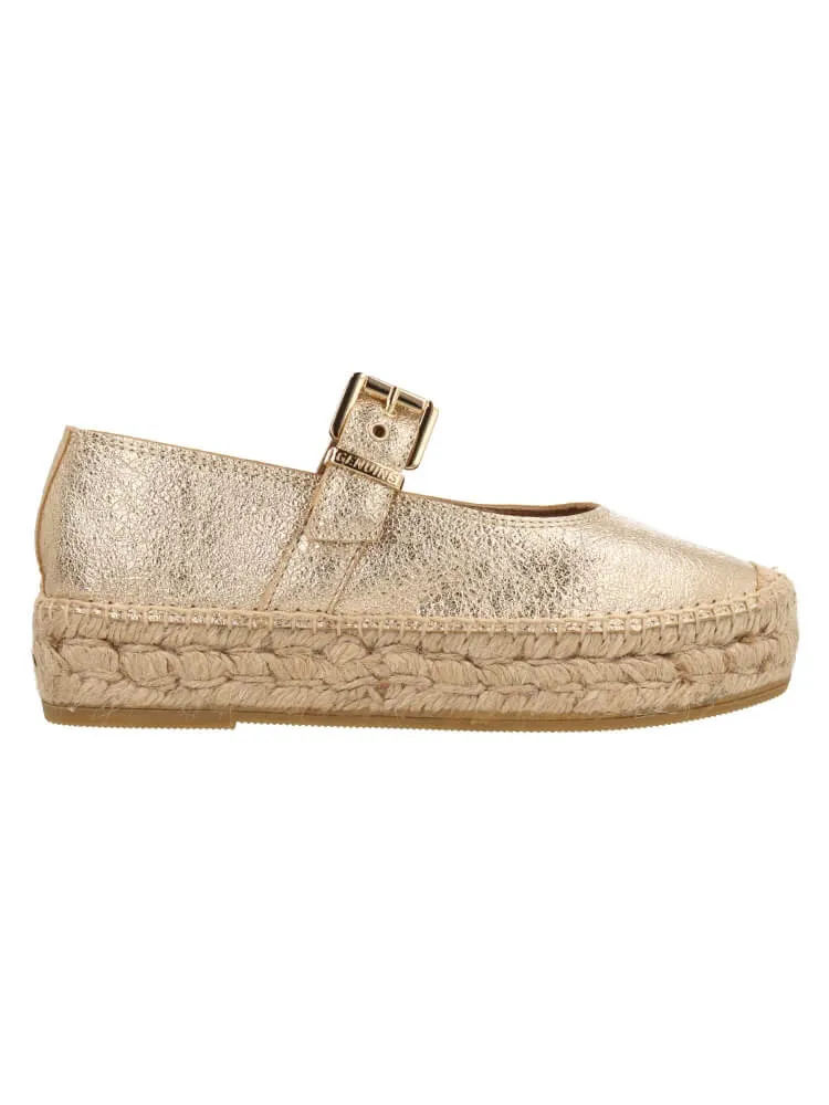 Marza Light Gold Espadrille