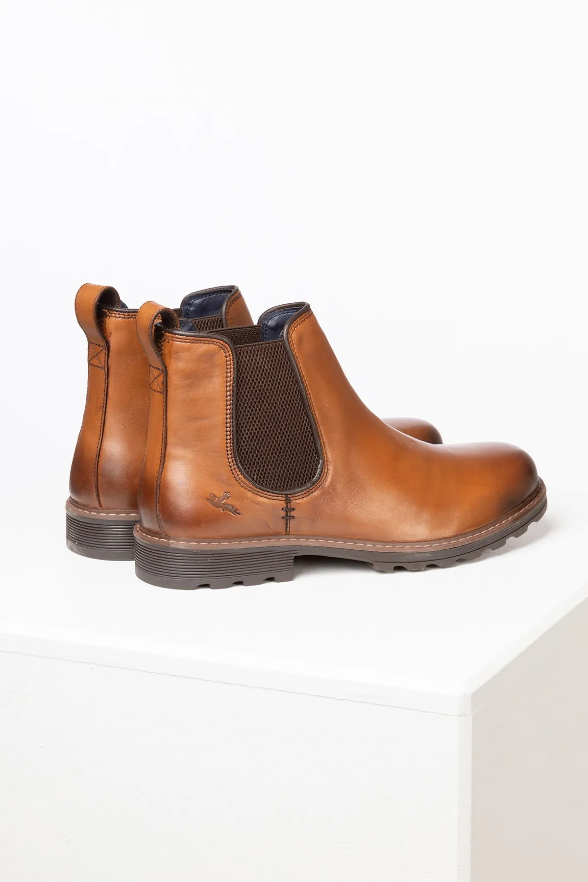 Men's Leather Chelsea Boots - Sledmere