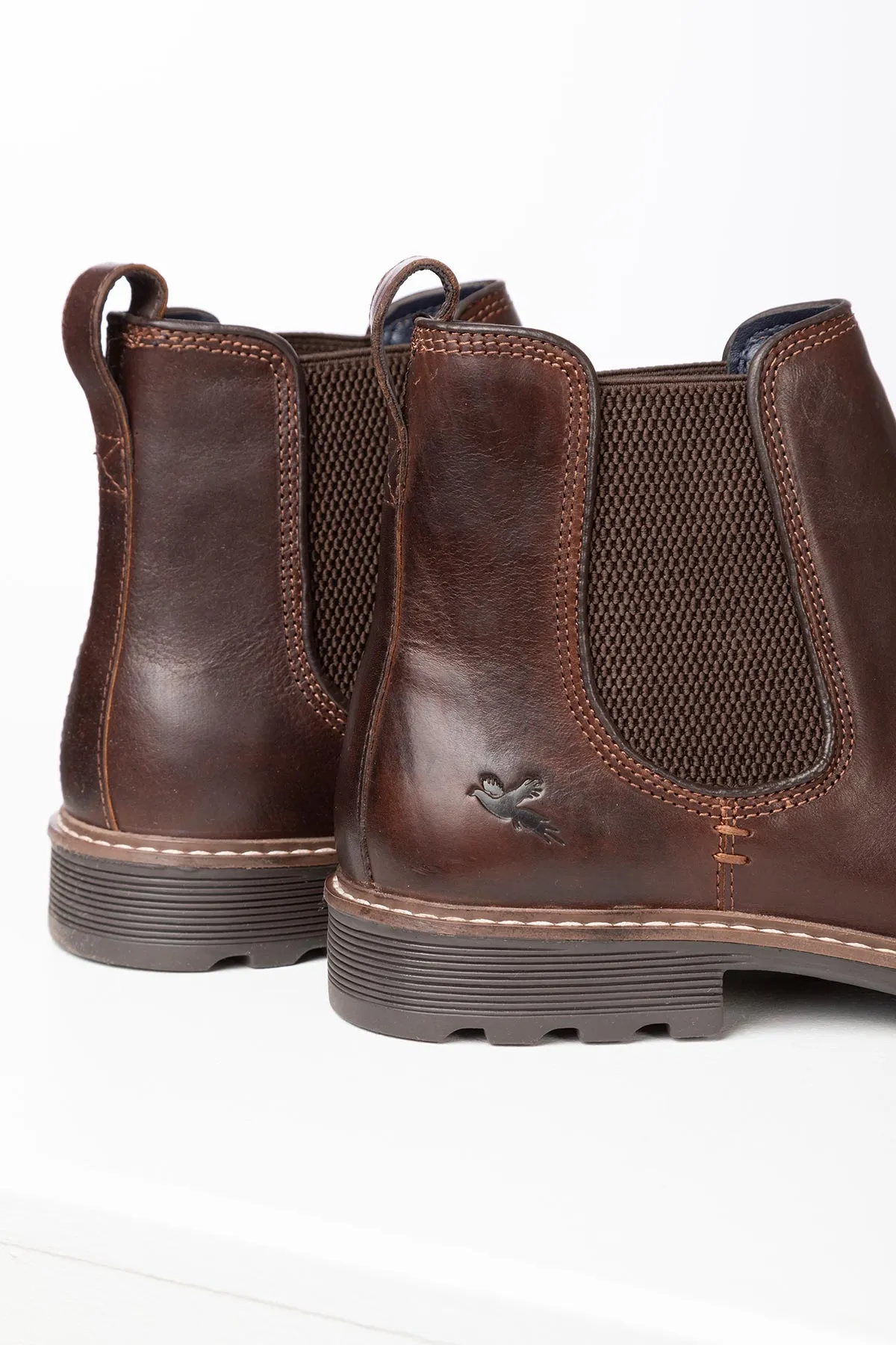 Men's Leather Chelsea Boots - Sledmere