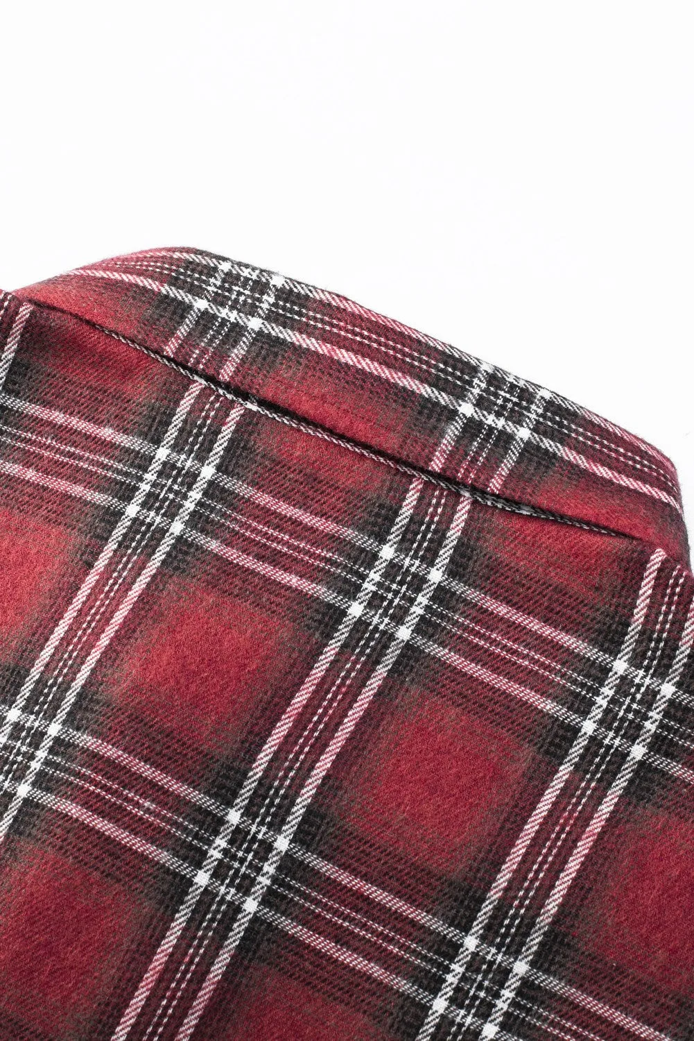 Men's Plaid Print Button Up Long Sleeve Shirt