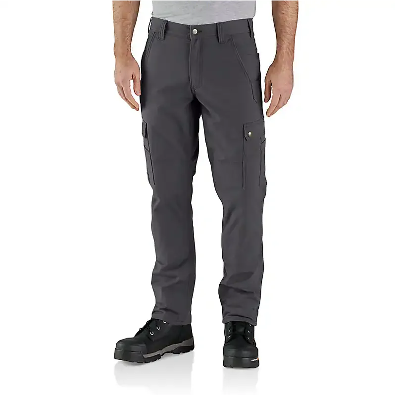 Men's Rugged Flex Relaxed Fit Ripstop Cargo Fleece-lined Work Pant