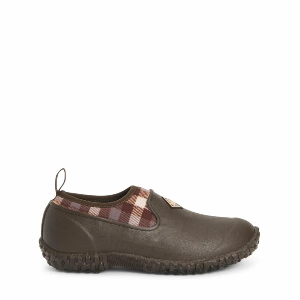 Muck Footwear Women MUCKSTER II LOW BROWN/PLAID