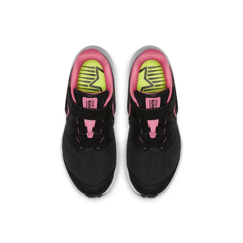 Nike Star Runner Ps Running Shoes Black/Pink