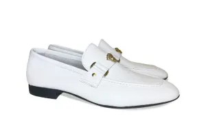 Pelle Lucas Leather Loafer White