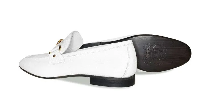 Pelle Lucas Leather Loafer White