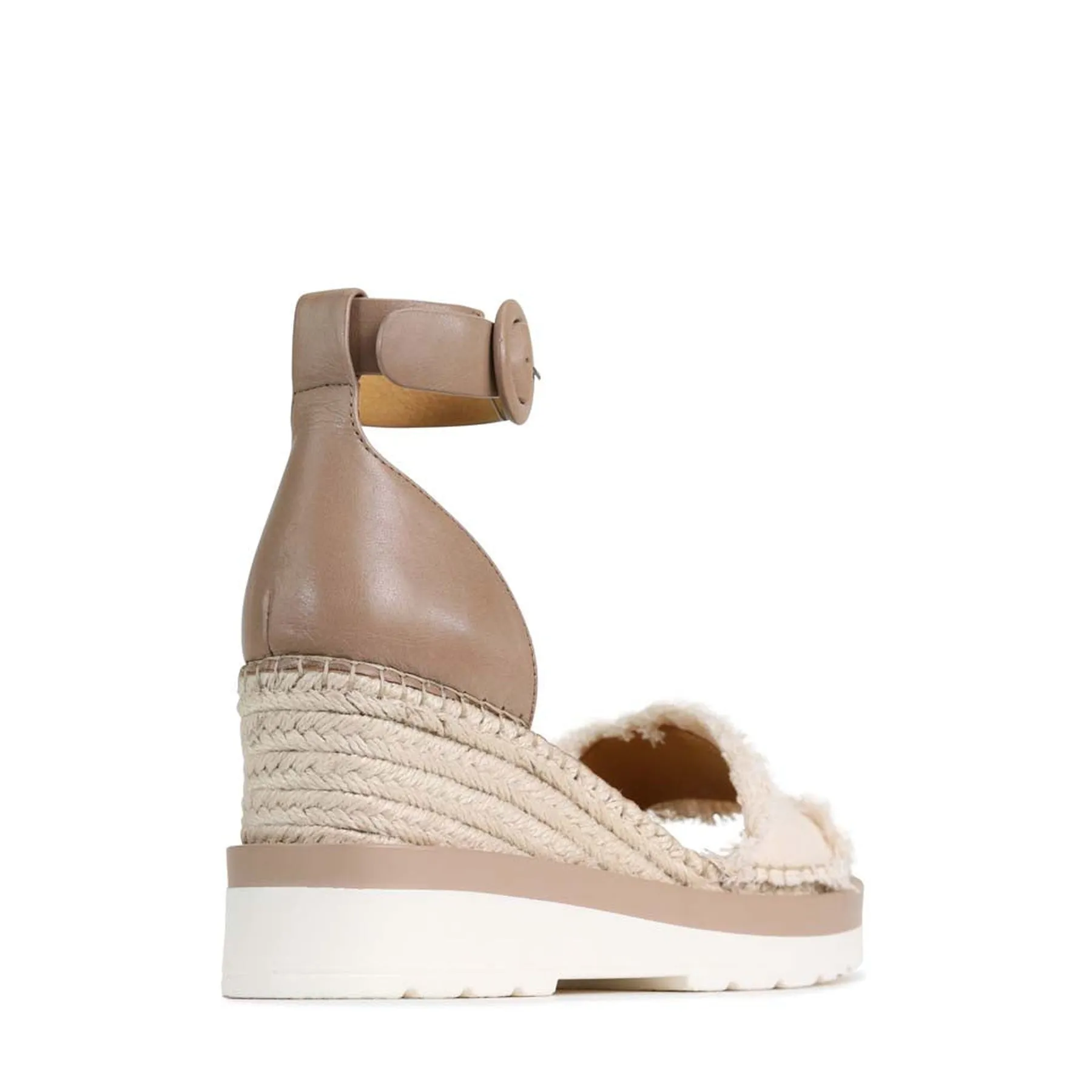 PRUE LEATHER ESPADRILLES SANDALS