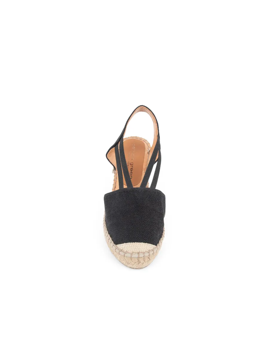 Seville Closed Toe Slingback with Elastic Strap