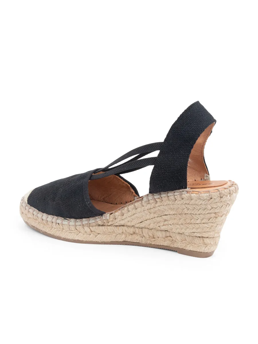 Seville Closed Toe Slingback with Elastic Strap