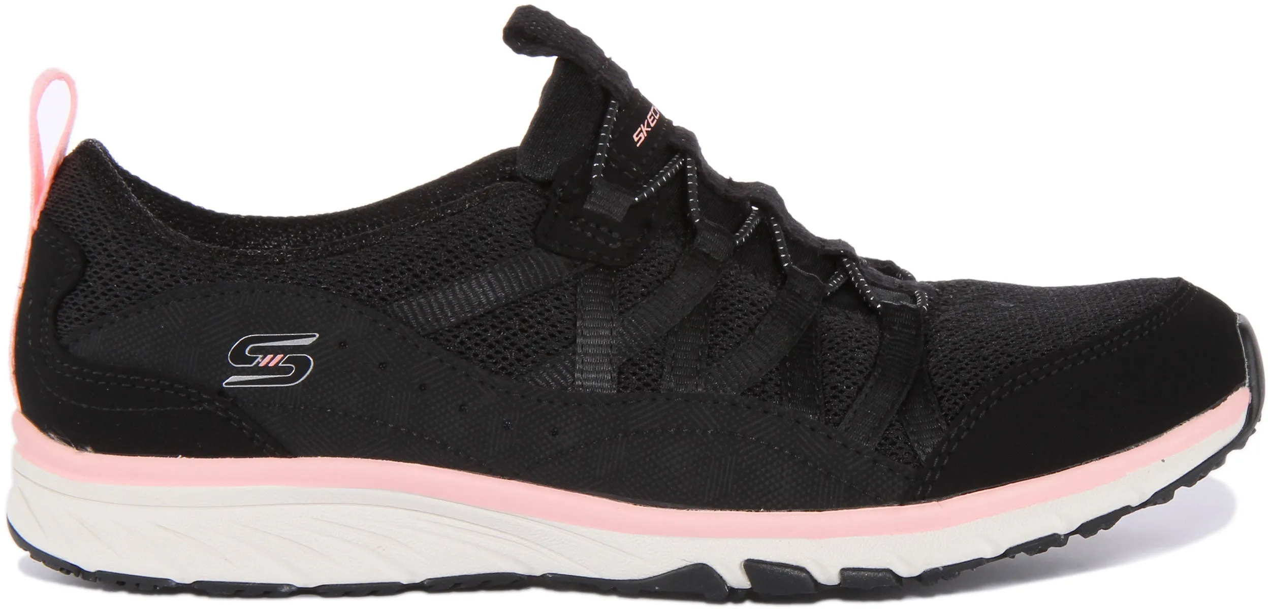 Skechers Gratis Sports In Black White For Women