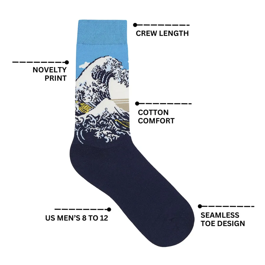 Small Rockets Printed Crew Length Socks