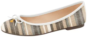 Striped Flat Ballet - Dumond