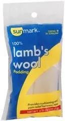 Sunmark Lambs Wool Padding 19 Inch, 0.37 oz