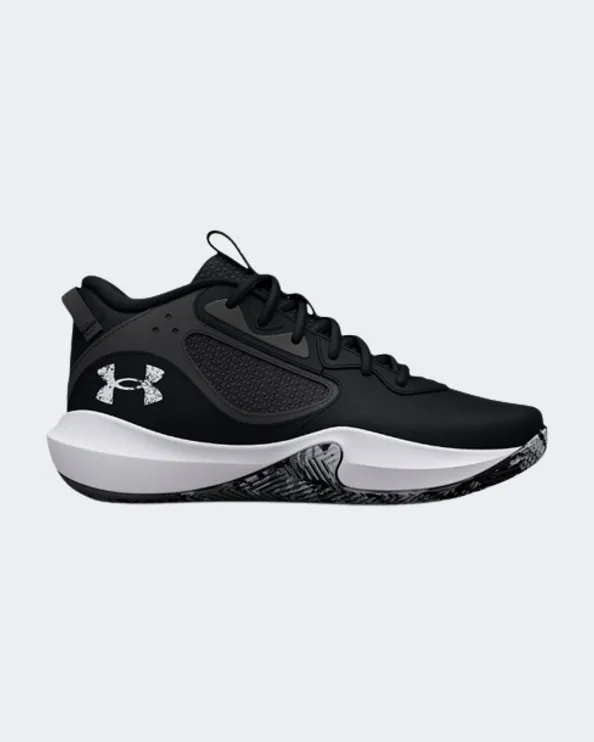 Under Armour Lockdown 6 Men Basketball Shoes Black/White 3025616-001