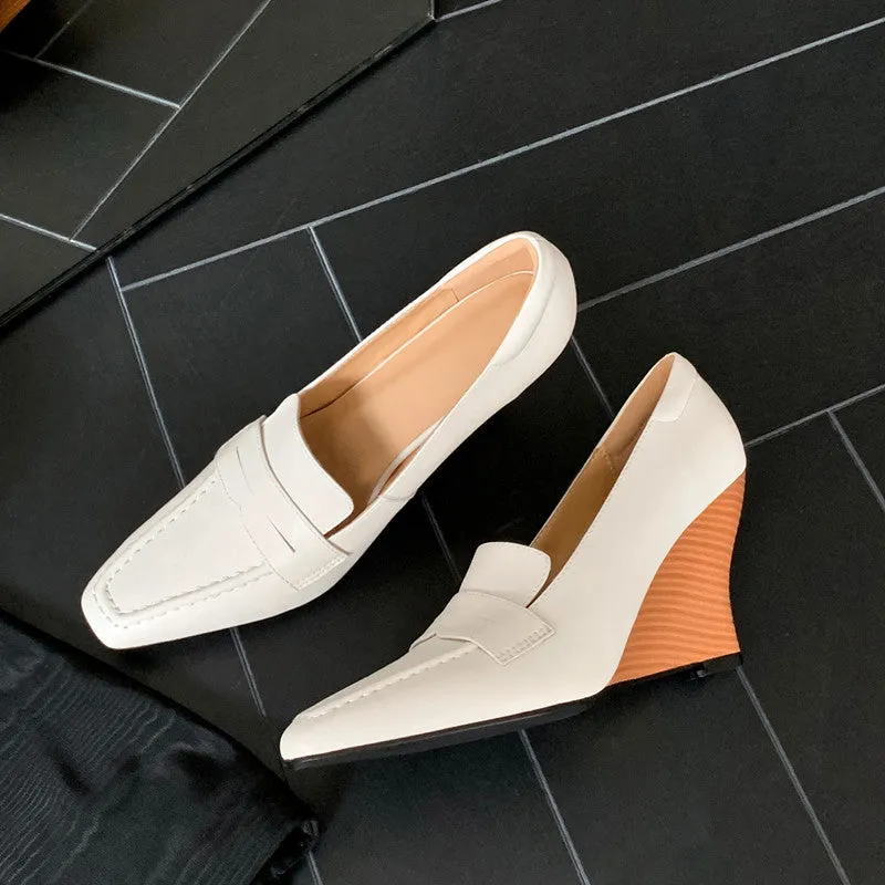 Wedge Loafer Heel - Zury